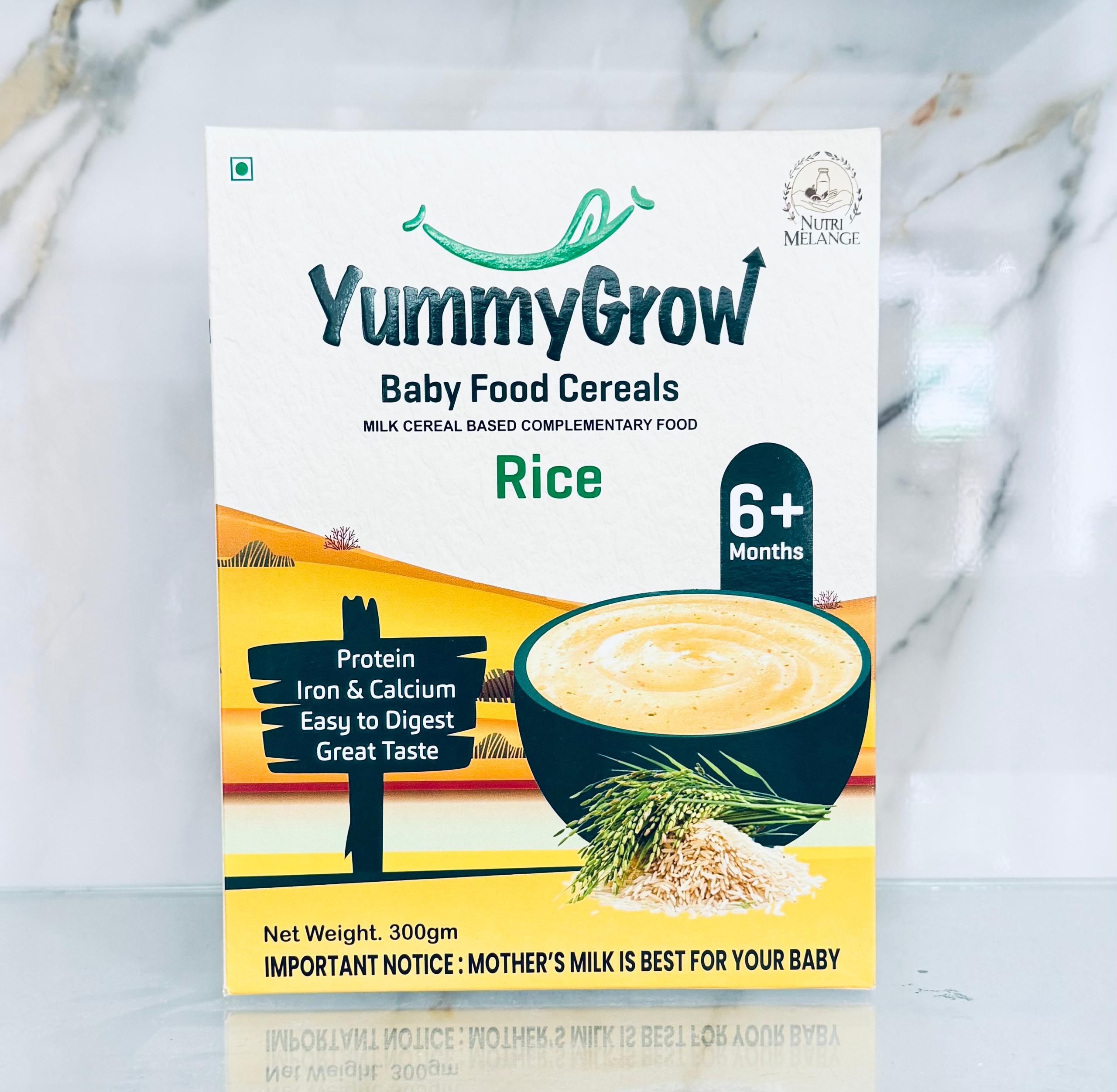 Baby food rice